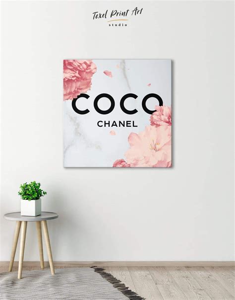 chanel wall art prints.